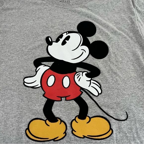 NWT Mickey Mouse Felt T-Shirt - Large - Picture 2 of 7